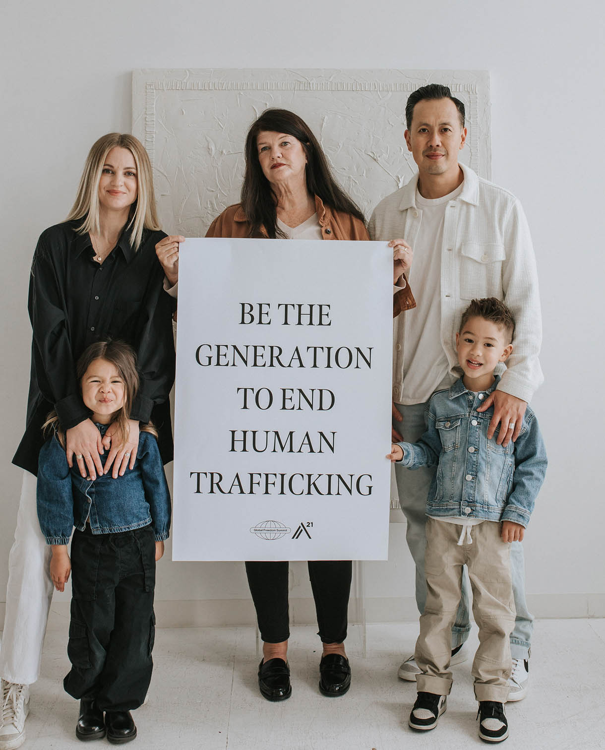 Be the generation to end human trafficking